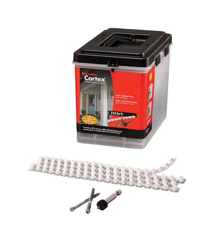 2-3/4 in. L Torx Ttap Star Head Deck Screws and Plugs Kit K7116