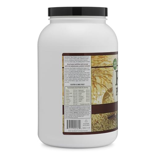 Chocolate Rice Protein Powder, 3 Lb A95027