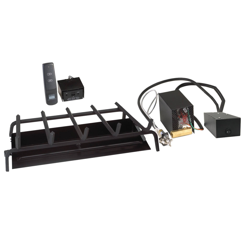 36x22 Propane Fireplace Burner with Manual Safety Valve Z35658