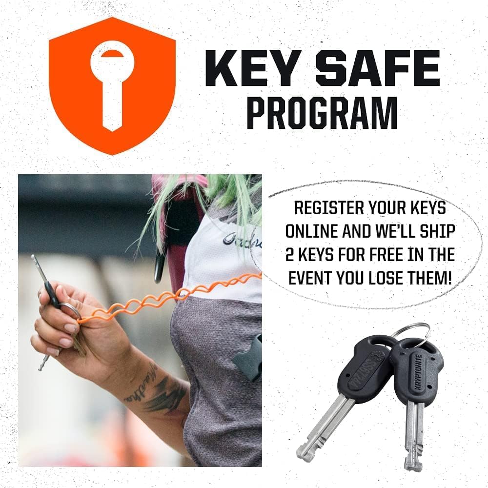 3.28 Feet Long 14mm Steel Chain Heavy Duty Anti-Theft Bicycle Chain Lock Y385062