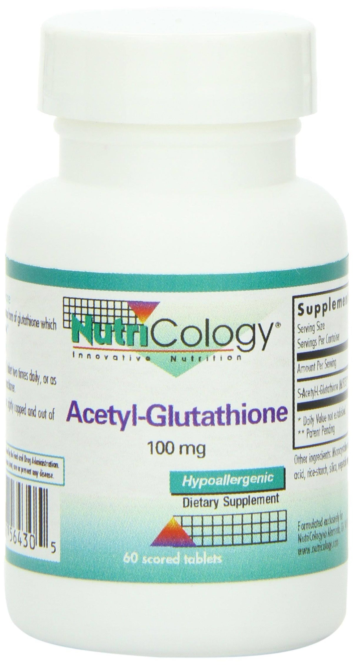 Acetyl-Glutathione 60 X386
