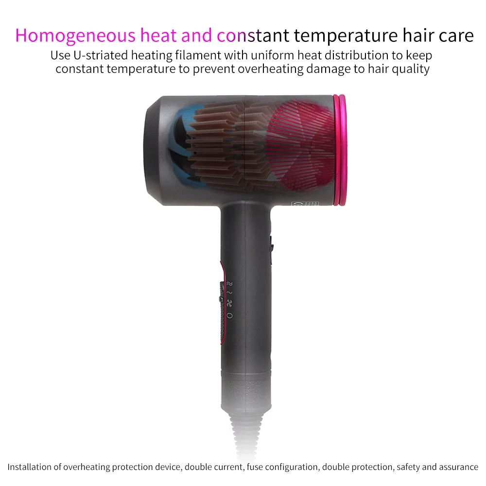 1800W Ionic Hair Dryer with Diffuser K706697