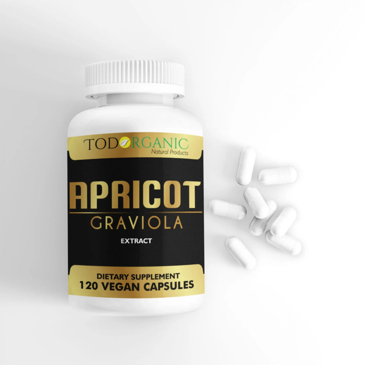 Apricot Kernel Seeds Powder 1000mg 120 Capsules W236