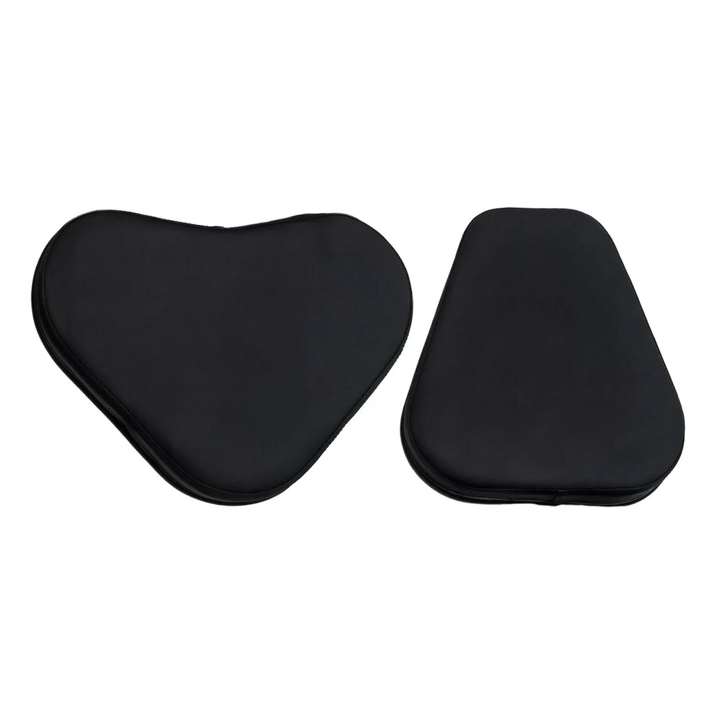 Black Exercise Bike Saddle Cover with Back Support N910133