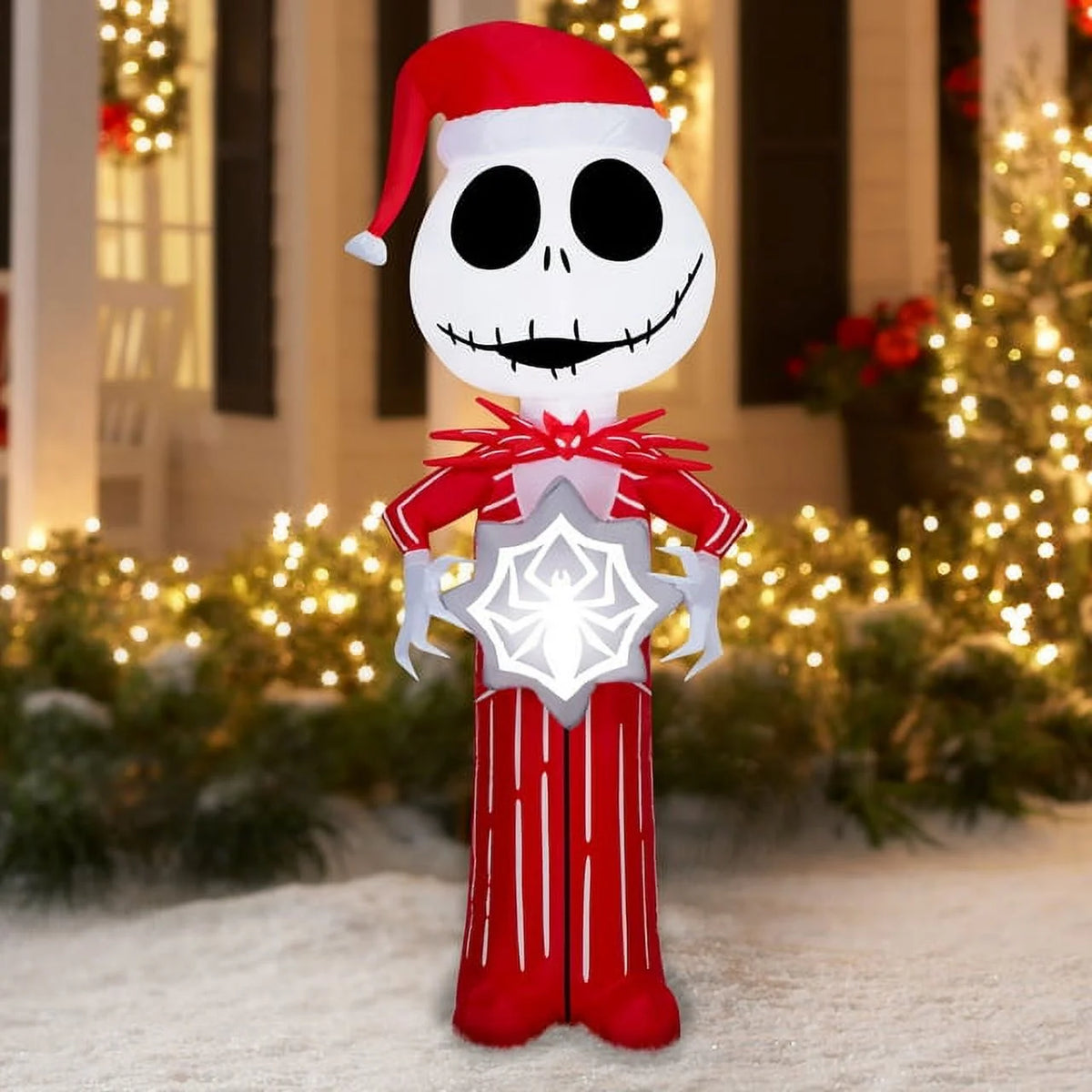 5.5 Foot Airblown Inflatables Christmas Stylized Jack Skellington K461921