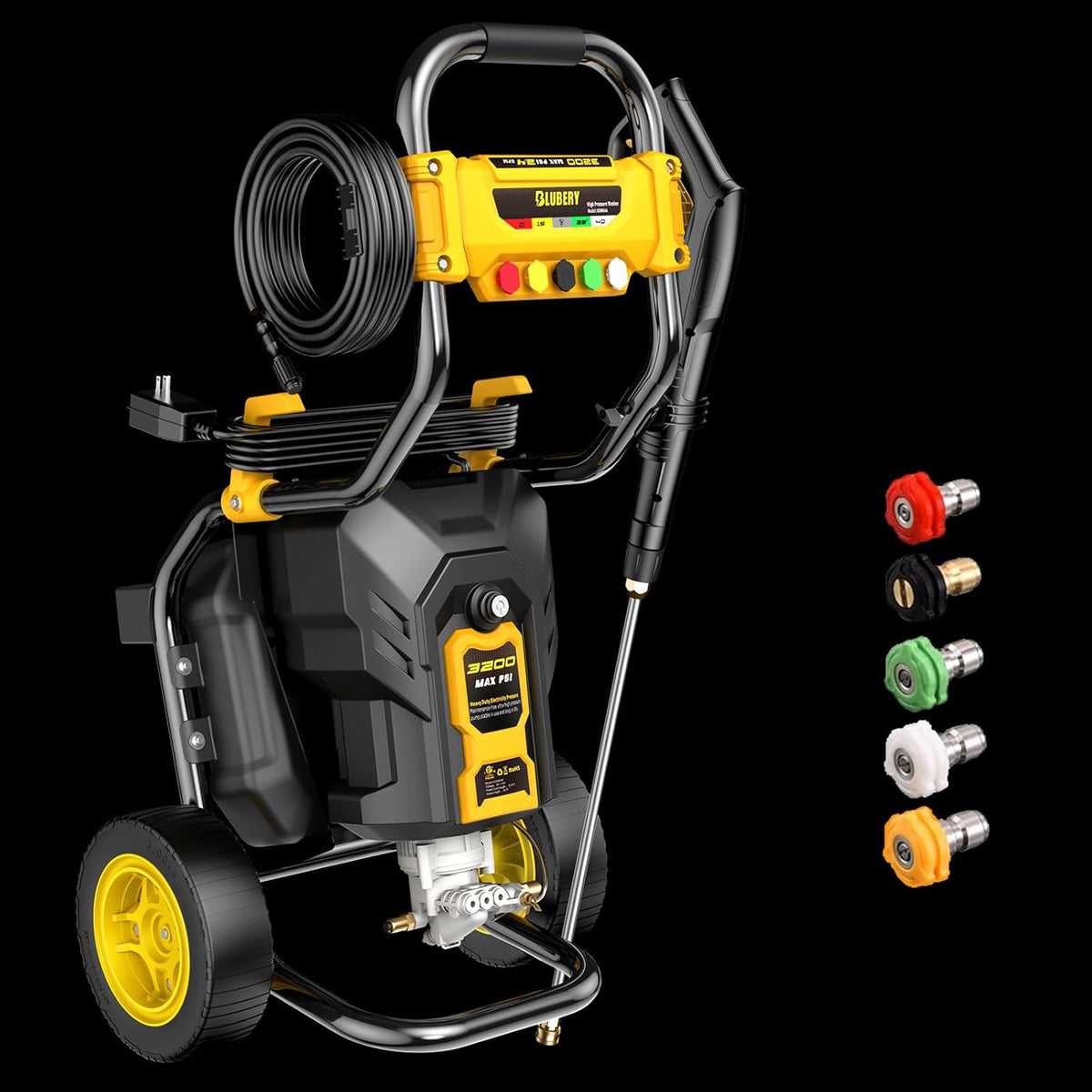 3200 PSI Electric Pressure Washer with 30Ft Pressure Hose H56020