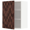White Patterned Wall Cabinet 24x15x30 Y449