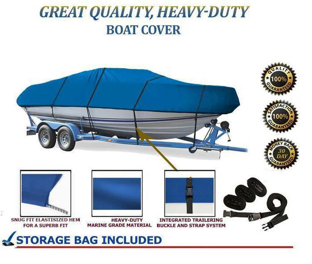 Boat Cover for Nitro 175 Sport with Port Trolling Motor C398664