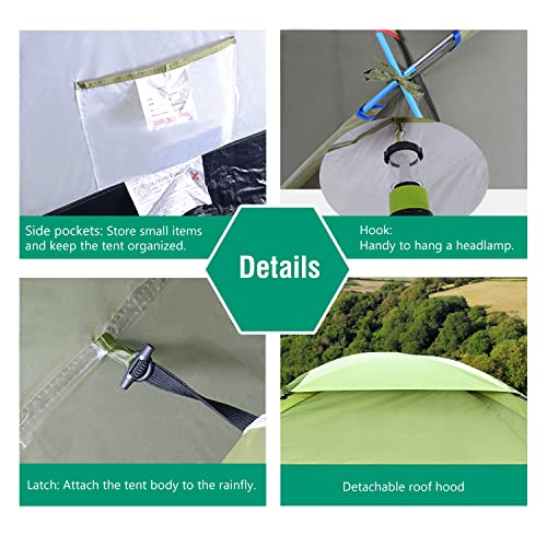 Waterproof Dome Tent 3 Person O42986