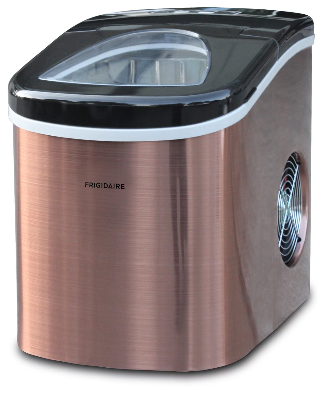 Countertop Ice Maker Red Stainless Steel E49371