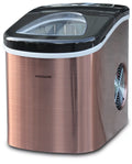 Countertop Ice Maker Red Stainless Steel E49371