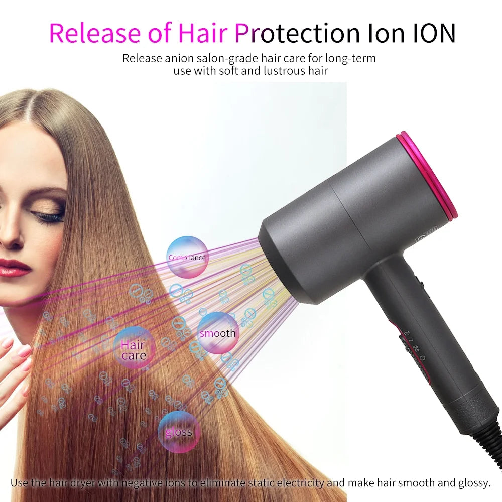 1800W Ionic Hair Dryer with Diffuser K706697