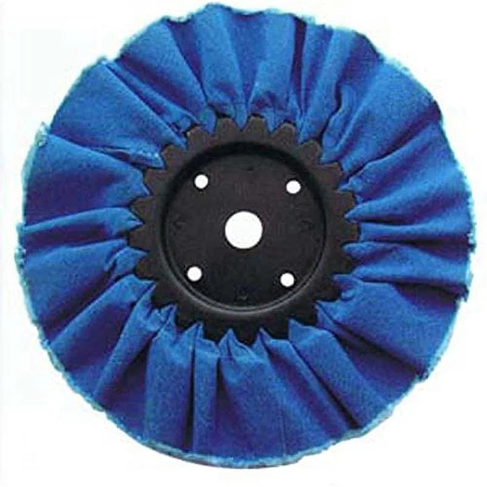 6" Blue Treated Airway Buff R60491