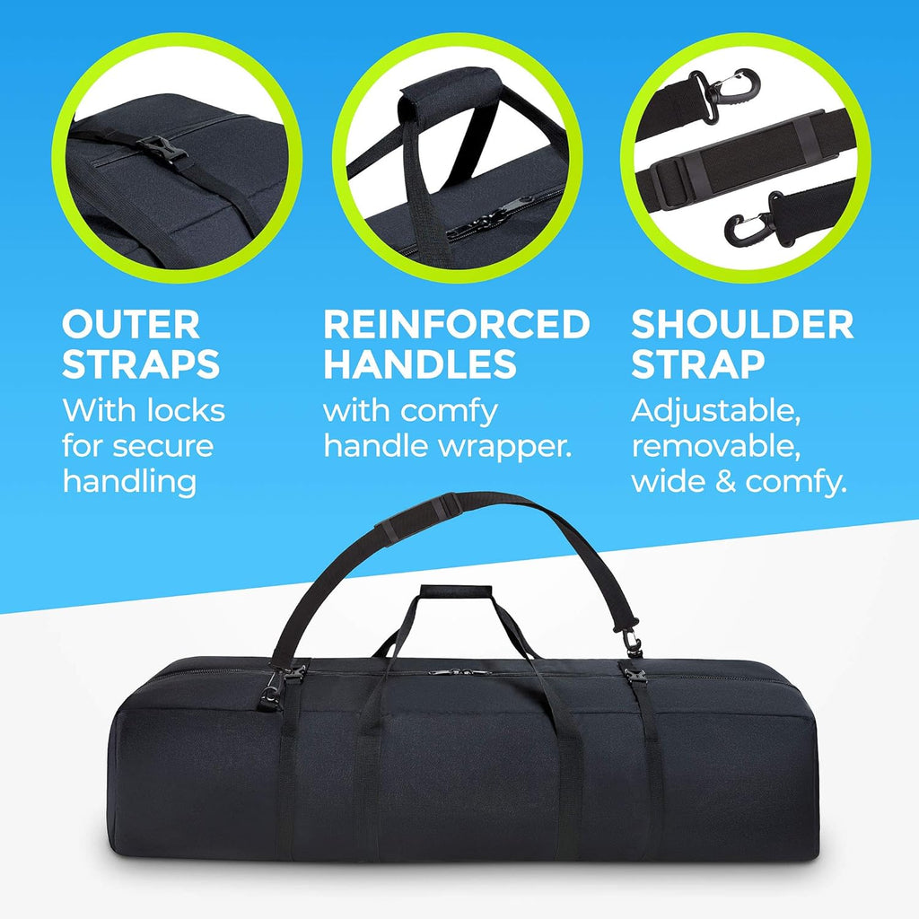 Shock-Absorbent Telescope Carrying Case with Adjustable Shoulder Strap E43019
