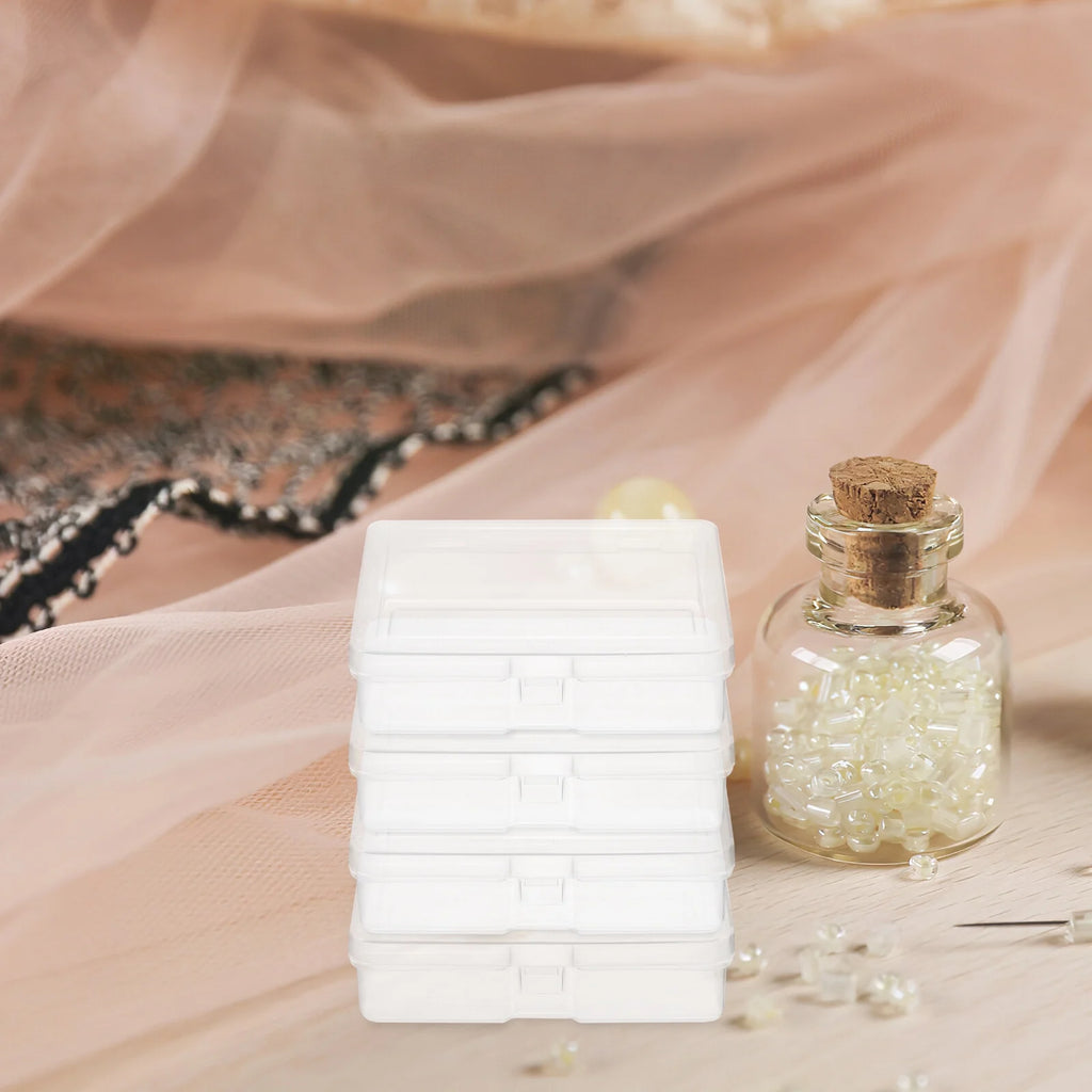 48 Pcs Clear Plastic Storage Boxes E1765