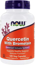 Quercetin with Bromelain 120 Vegetable Capsules B488