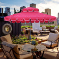 7' Square Beach Umbrella B160612