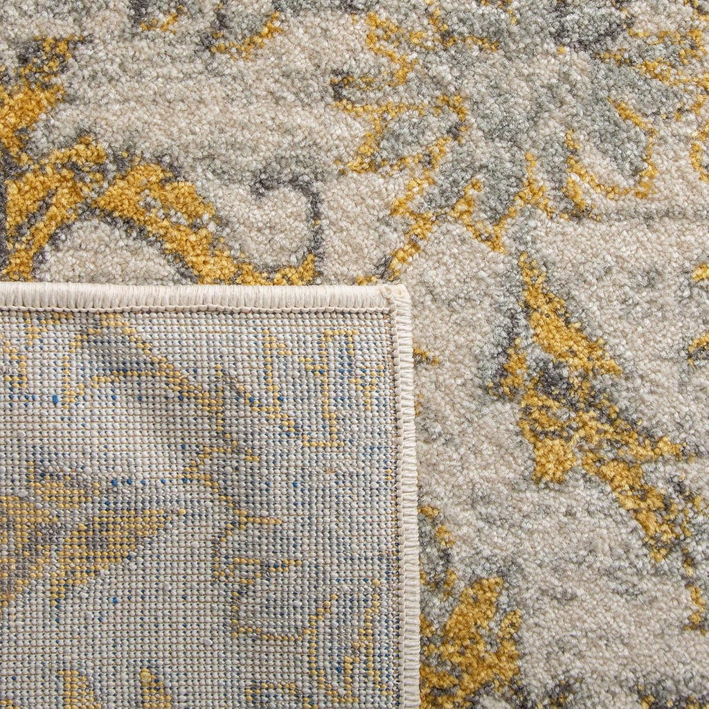 10' x 14' Ivory & Gold Area Rug K1735