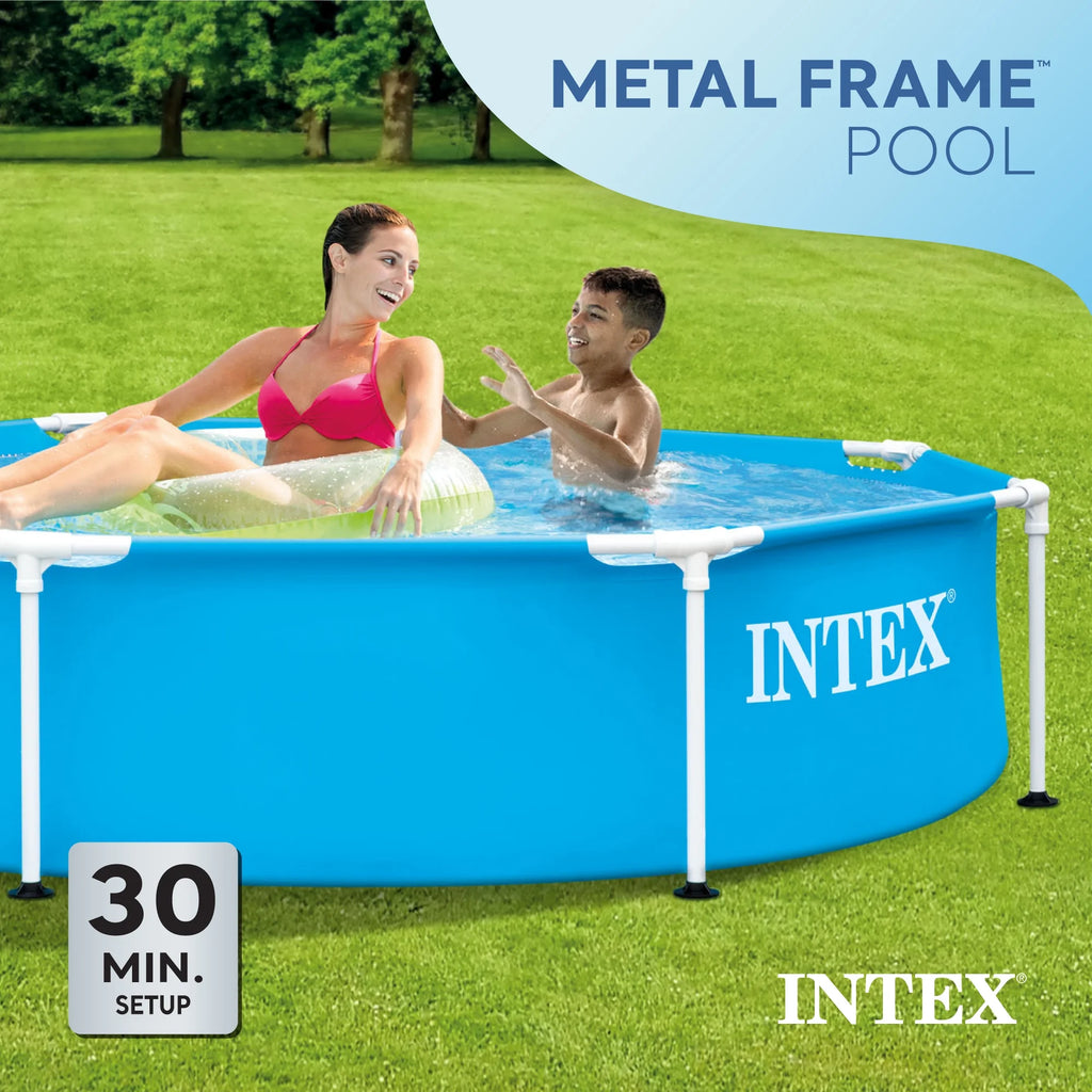 8' X 20 Steel Frame Swimming Pool Y300094