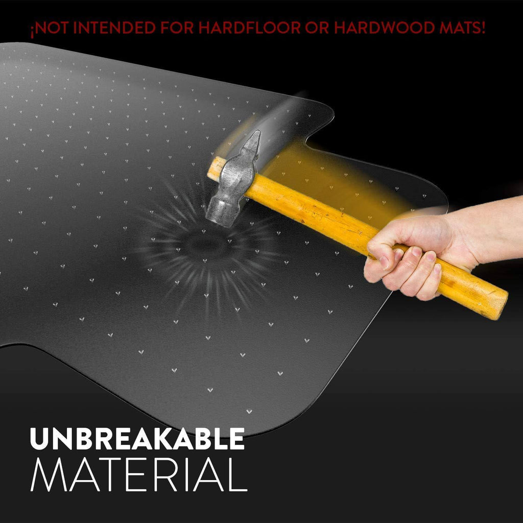 Heavy Duty Office Chair Mat for Carpeted Floors X405276