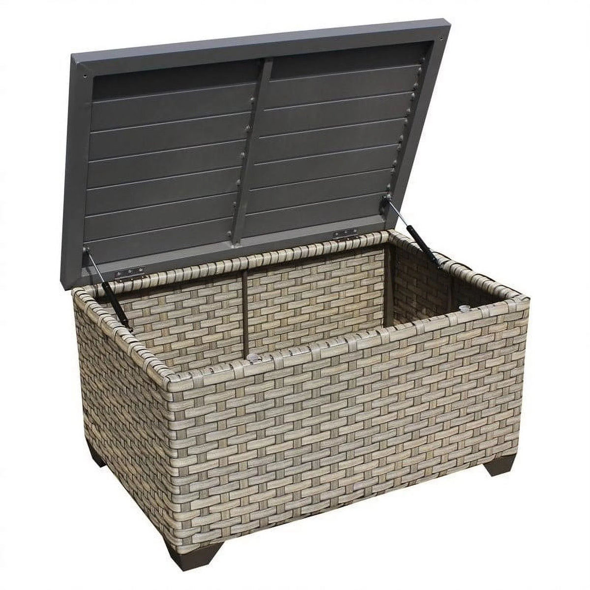 Outdoor Wicker Storage Coffee Table J126019