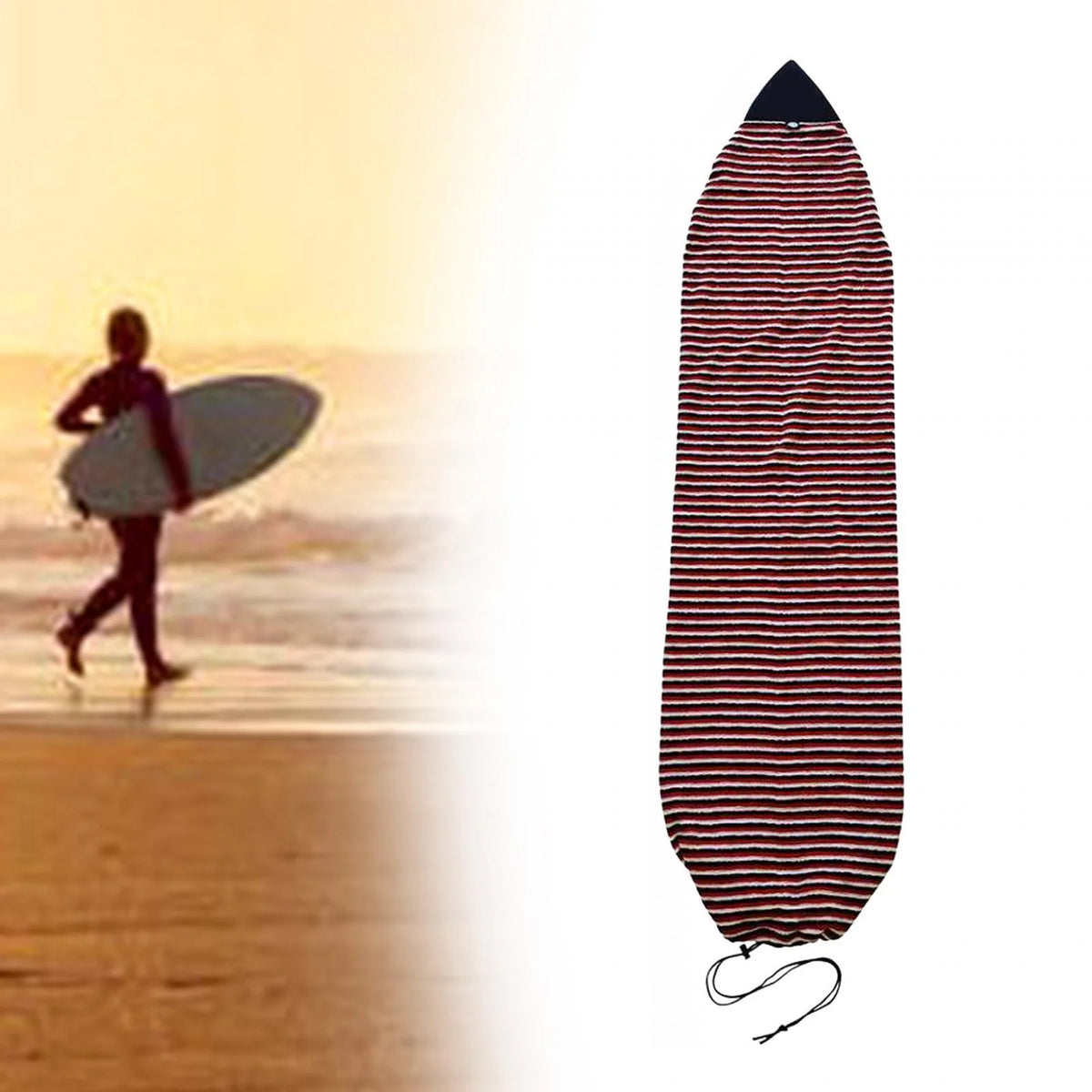 Surfboard Sock Cover Carry Protective Bag V38085