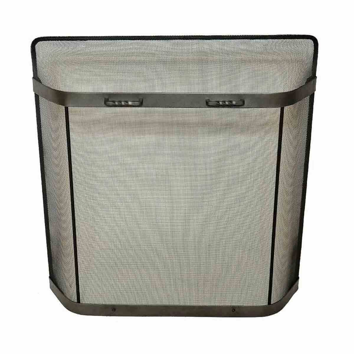 Vintage Iron Fireplace Screen P4469