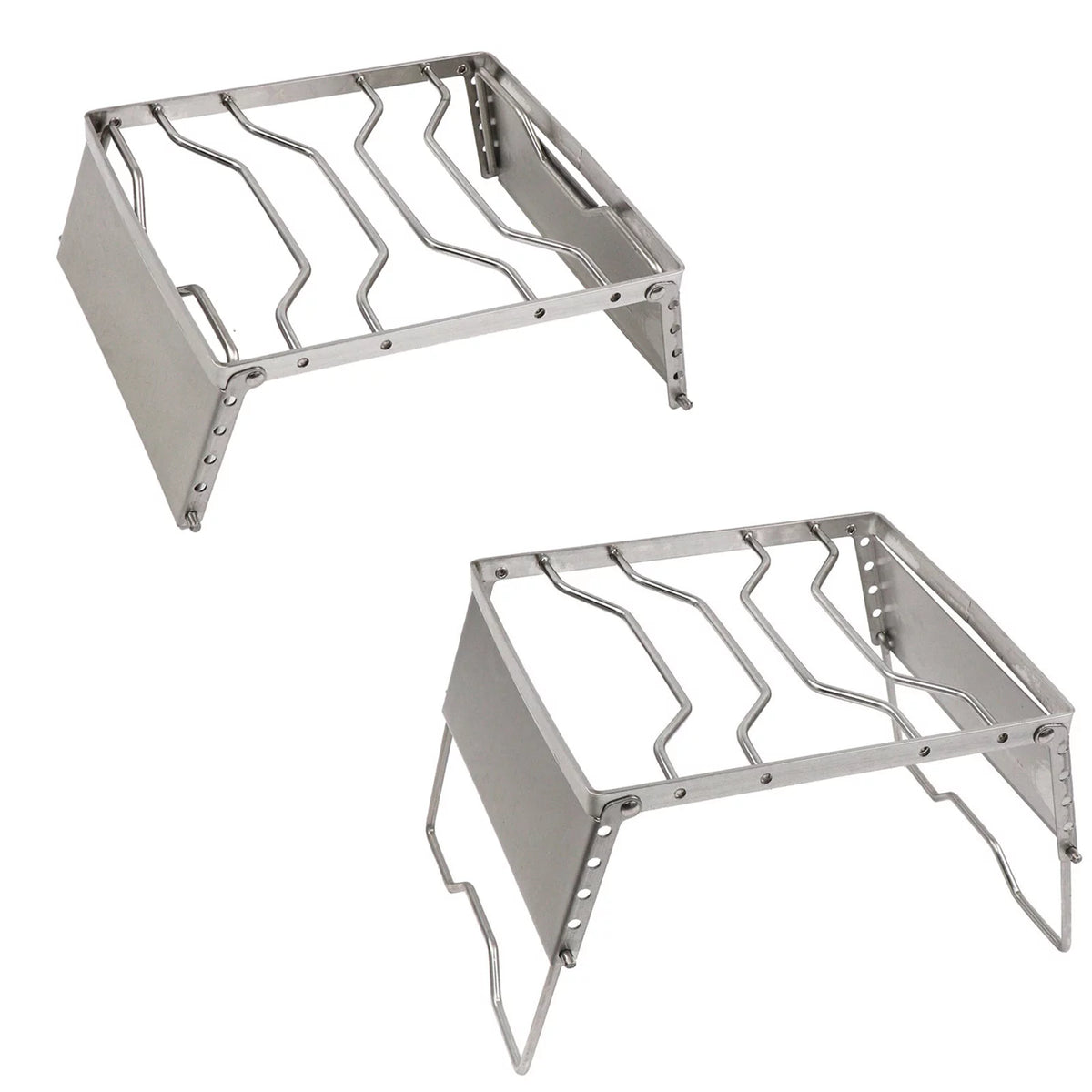 Folding Portable Charcoal Grill Stainless Steel BBQ P301