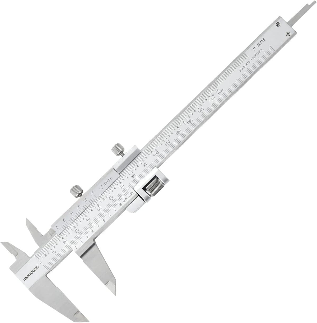 Stainless Steel Precision Vernier Caliper with Fine Adjustment C6483