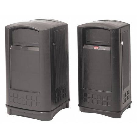 Square Plastic Waste Container E5066