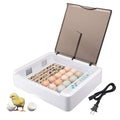 36 Egg Incubator with Temperature Humidity Display Auto Turning LED Candler D76518