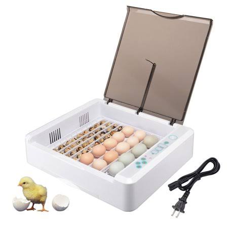 36 Egg Incubator with Temperature Humidity Display Auto Turning LED Candler D76518
