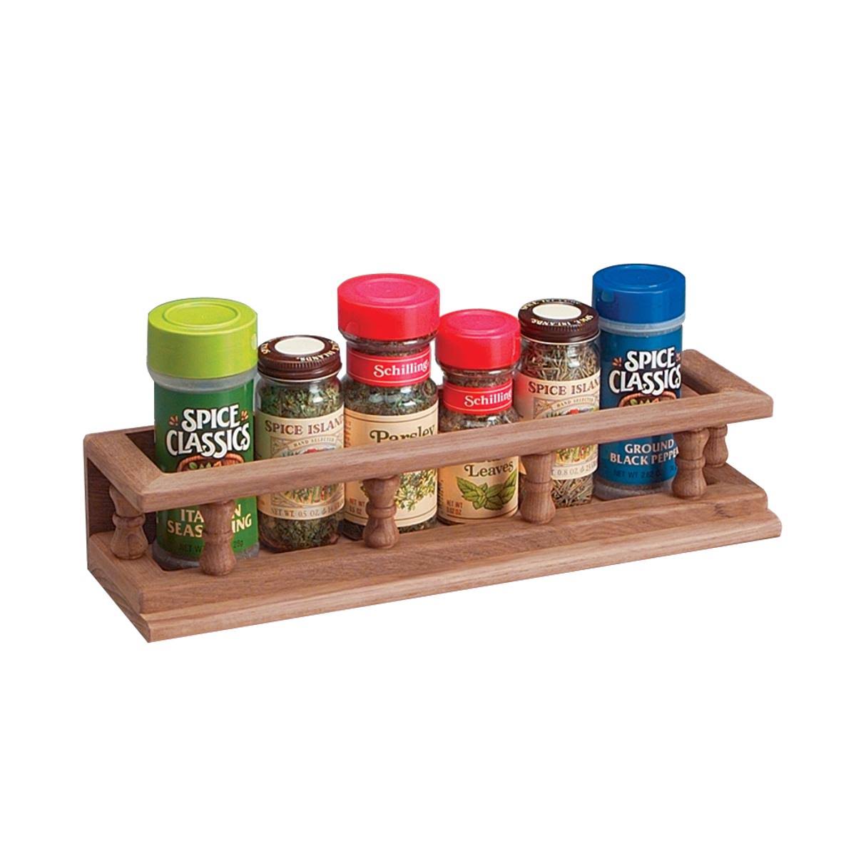 Teak Spice Rack V614