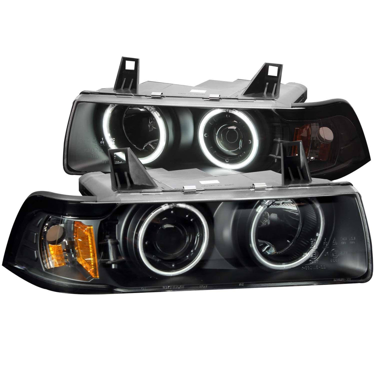 Projector Headlight Set with Halo E1114