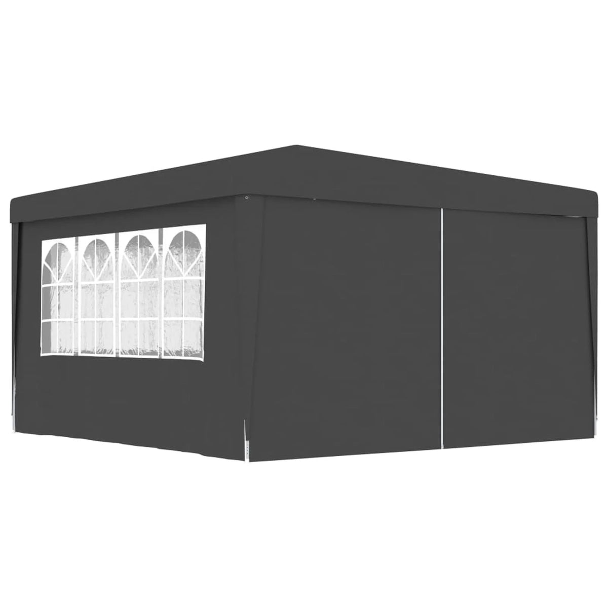 Professional Party Tent with Side Walls 13.1'x13.1' Anthracite E288