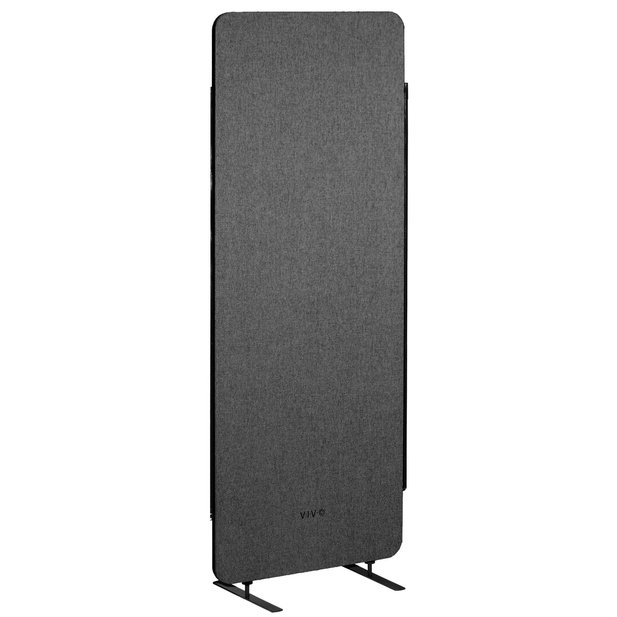 Dark Gray 24 x 66 inch Privacy Panel Room Divider F159128
