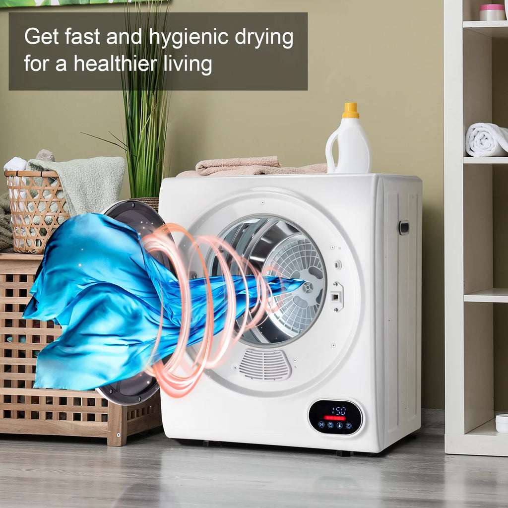 1.5 cu. ft. Compact Electric Dryer, White G834714