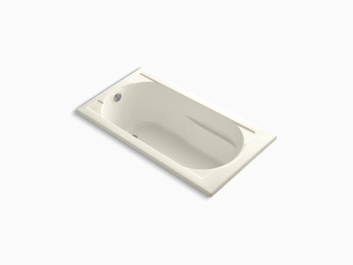 60 In. x 32 In. Drop-In Bath with Reversible Drain B2810