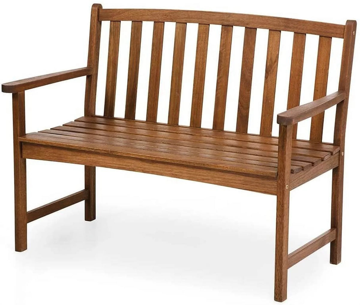 Natural Eucalyptus Wood Bench B4760