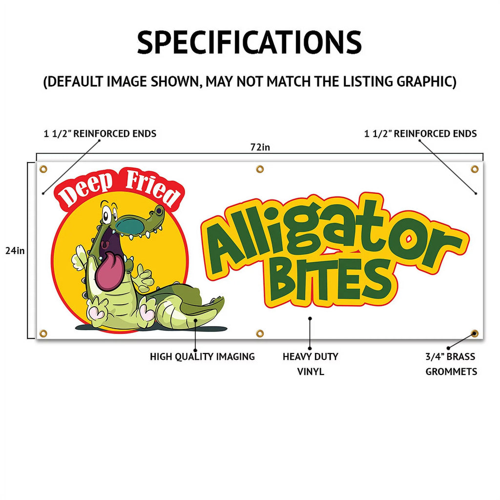 Fresh Meat Banner Sign L6095