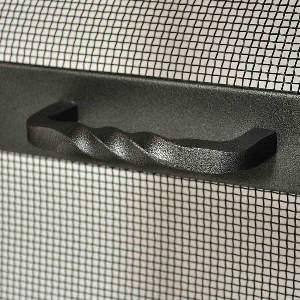 Vintage Iron Fireplace Screen P4469