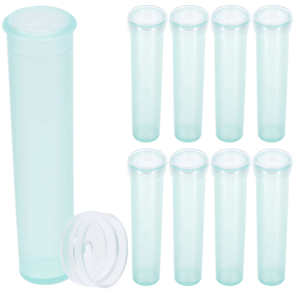 100 Pcs Light Green Plastic Water Tubes for Flowers B58008
