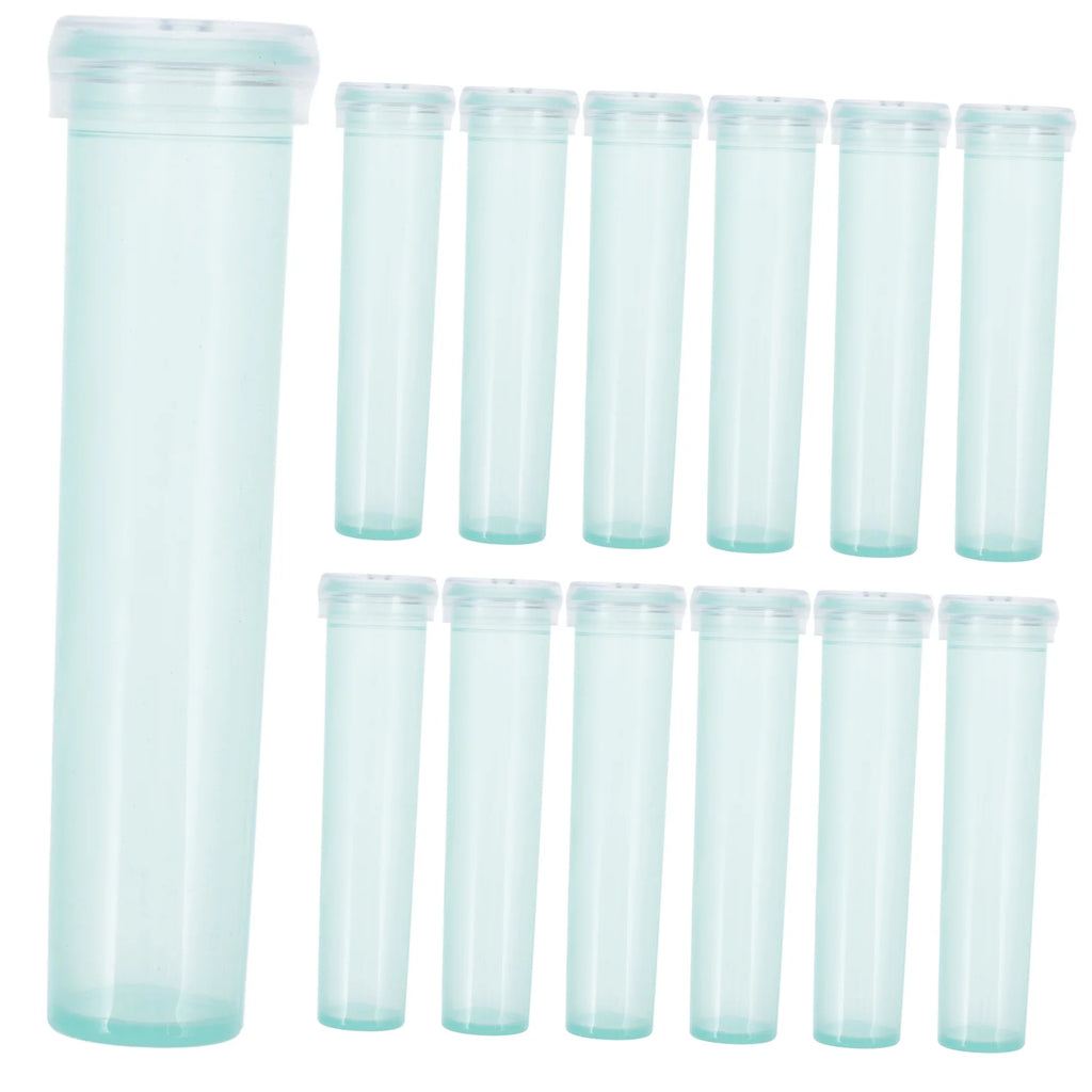 100 Pcs Light Green Plastic Water Tubes for Flowers B58008