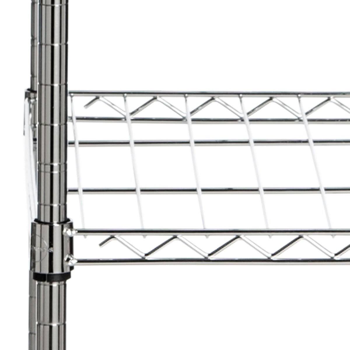 Chrome Wire Adjustable Garment Rack E5418