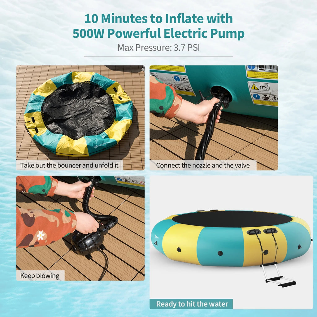 12FT Inflatable Water Trampoline W8138