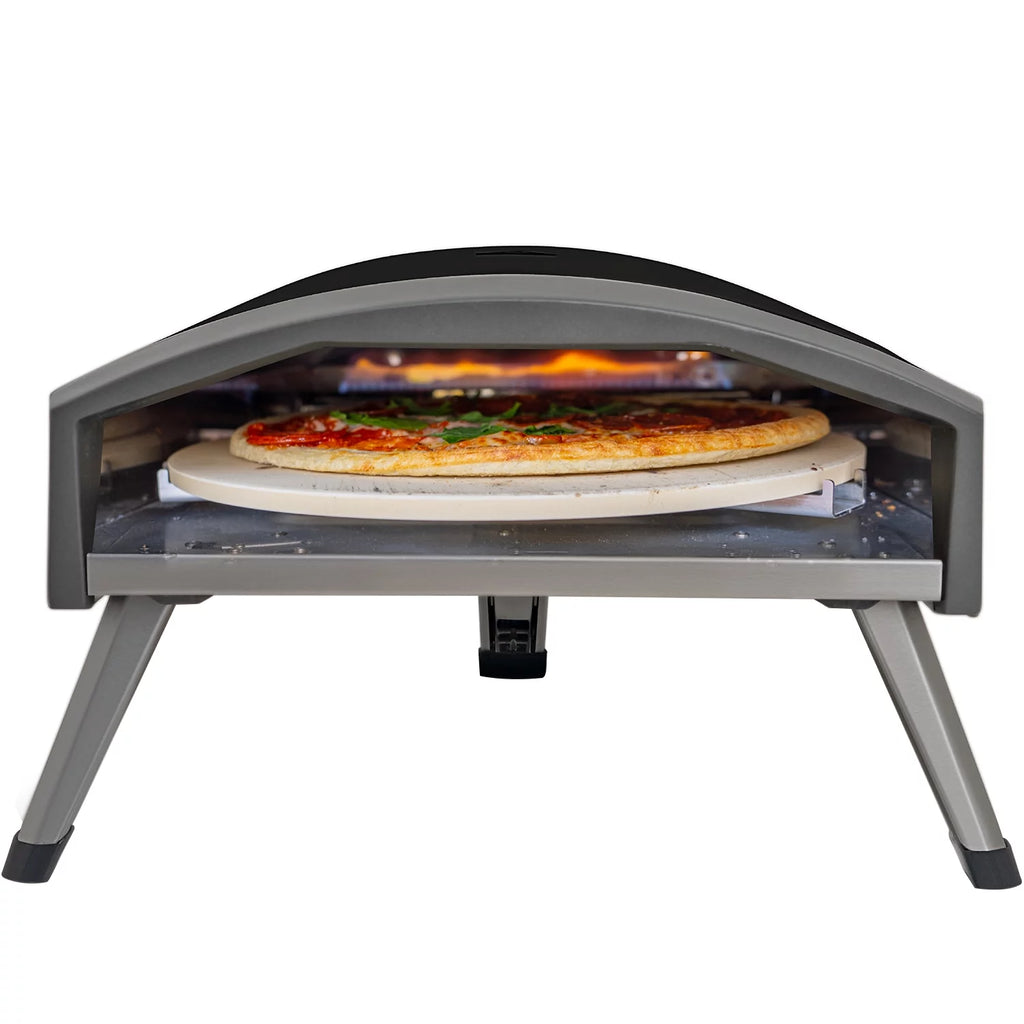Black Portable Gas Pizza Oven U881049