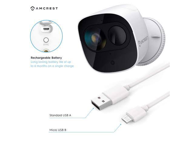 2MP Smart Home Battery Camera System A11837