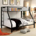 Twin Over Queen Bunk Bed J12411