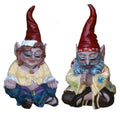 Meditating Yoga Zen Gnome Outdoor Statue 10 inch Z49489