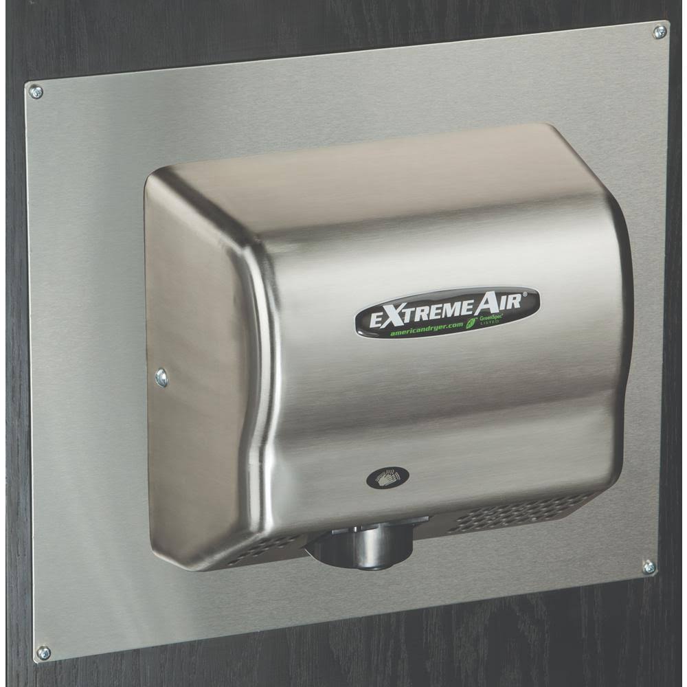 Stainless Steel Universal Adapter Plate for American Hand Dryer V469